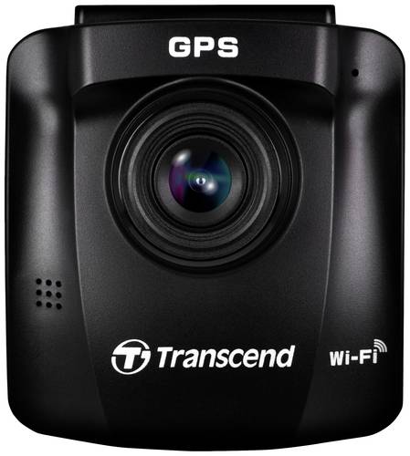 Transcend DrivePro 250 Dashcam Blickwinkel horizontal max.=140° GPS mit Radarerkennung, Zeitraffer,