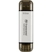 Transcend ESD310S 512GB Externe SSD USB-A (USB 3.2 Gen 2), USB-C® Silber TS512GESD310S Transcend ESD310S 512GB Externe SSD USB-A (USB 3.2 Gen 2), USB-C® Silber TS512GESD310S
