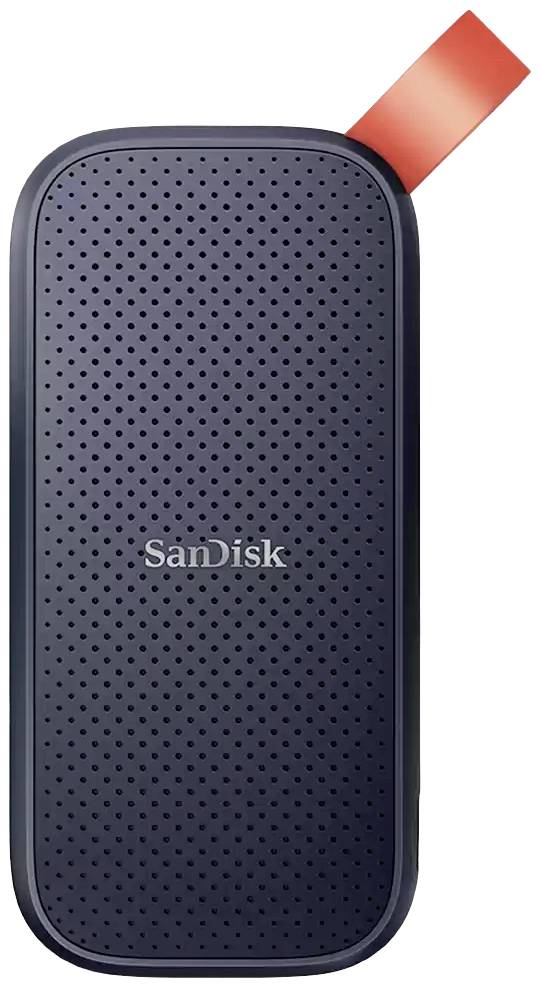 SanDisk SDSSDE30 2TB Externe SSD USB-C® (USB 3.2 Gen 2) Schwarz SDSSDE30-2T00-G26