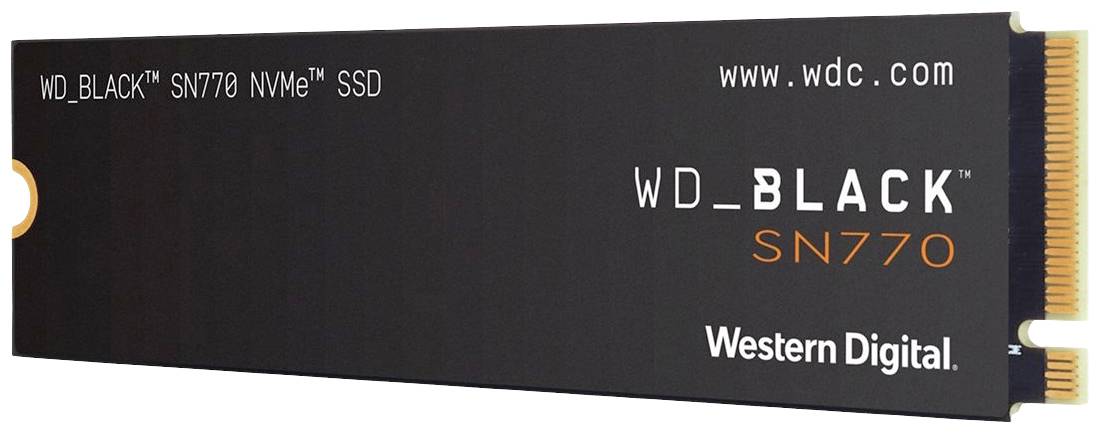 Western Digital Black™ SN770 2 TB Interne M.2 SSD 2280 PCIe NVMe 4.0 x4 Retail WDBBDL0020BNC-WRSN