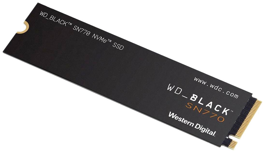 Western Digital Black™ SN770 2 TB Interne M.2 SSD 2280 PCIe NVMe 4.0 x4 Retail WDBBDL0020BNC-WRSN