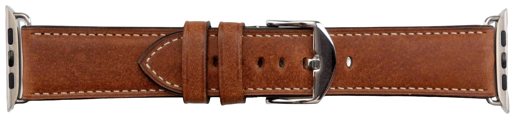 JT Berlin Watchband Charlie Armband 42 mm, 44 mm, 45 mm, 49mm M Braun, Edelstahl Watch Series 1, Watch Series 2, Watch Series