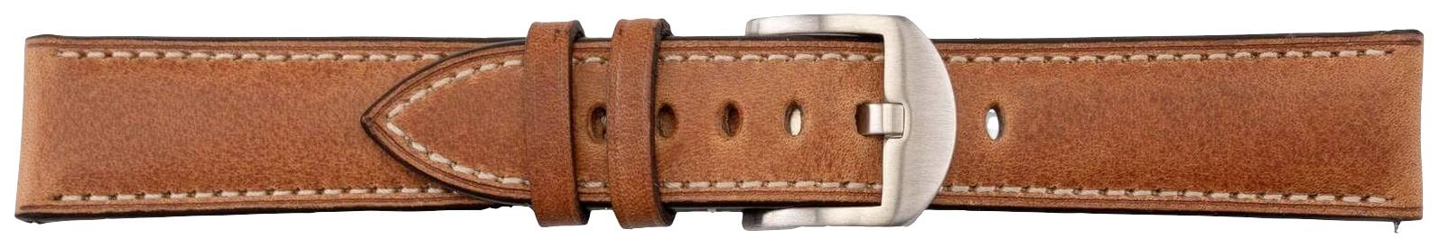 JT Berlin Watchband Charlie Armband 44 mm, 40 mm, 47 mm, 43 mm, 45 mm, 46 mm, 42 mm, 41mm M Braun, Edelstahl