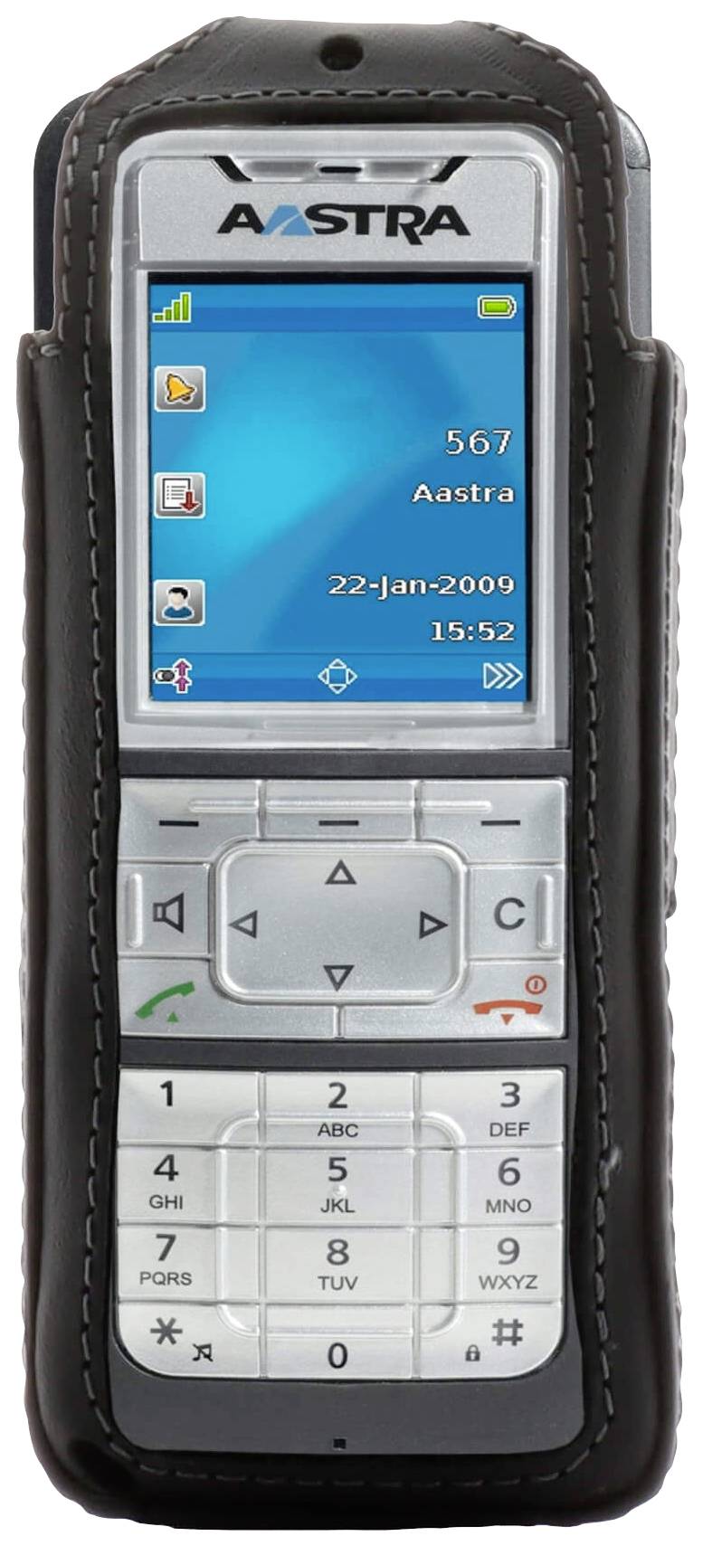 JT Berlin Turnline Gürteltasche 630, 630d, 632d, Mitel 630, 630D, 632d, 632d2, 632dt Schwarz 12019