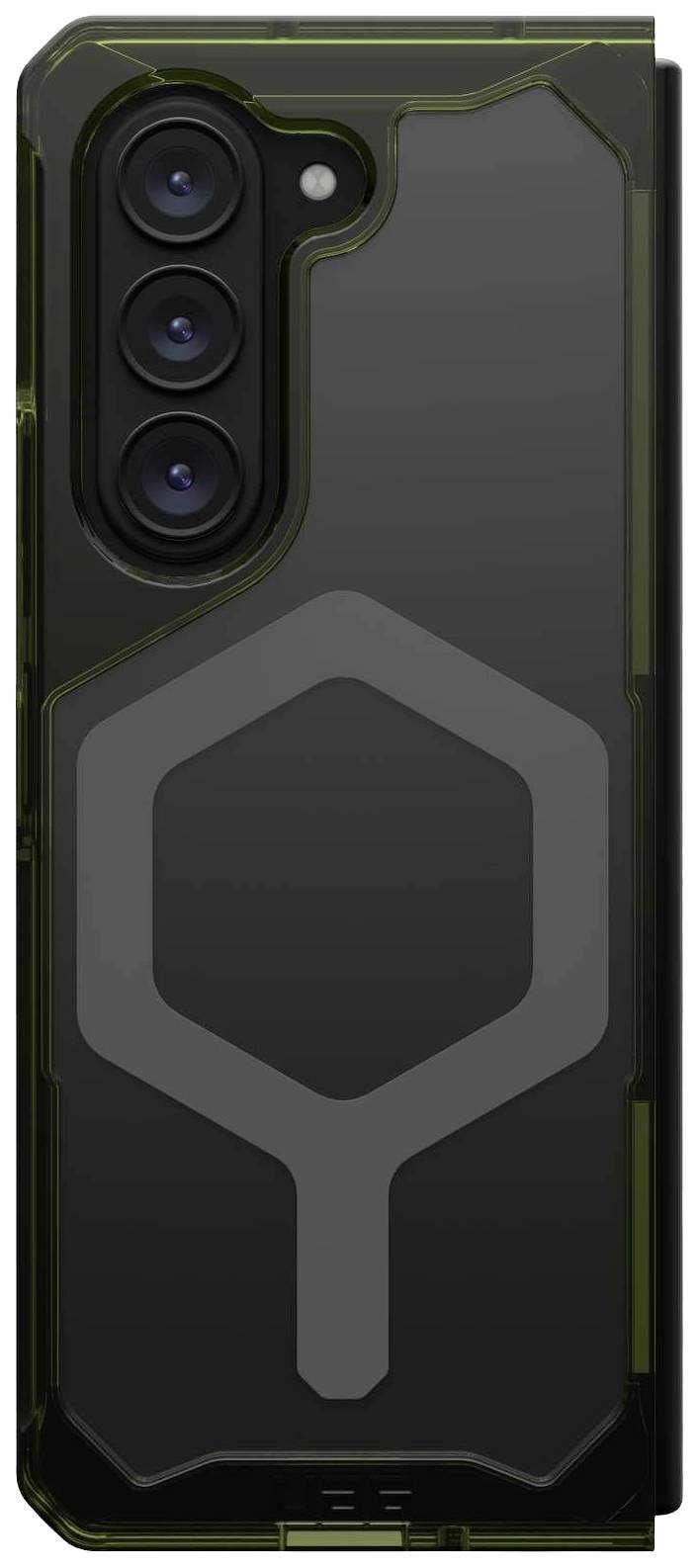 Urban Armor Gear Plyo Pro Case Backcover Samsung Galaxy Z Fold5 Olive-Grün, Space Grau MagSafe kompatibel, Stoßfest 21421511723A