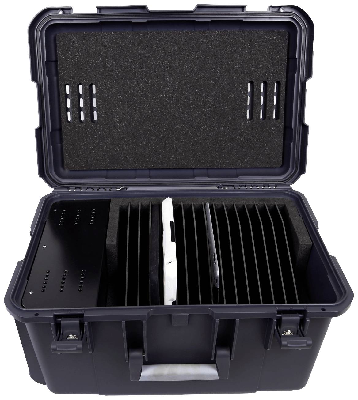 Leba Innovation NoteCase Columbus Lade- und Managementsystem Mobiles Ladesystem 16 Tablets für USB-Typ C™ verkabelt