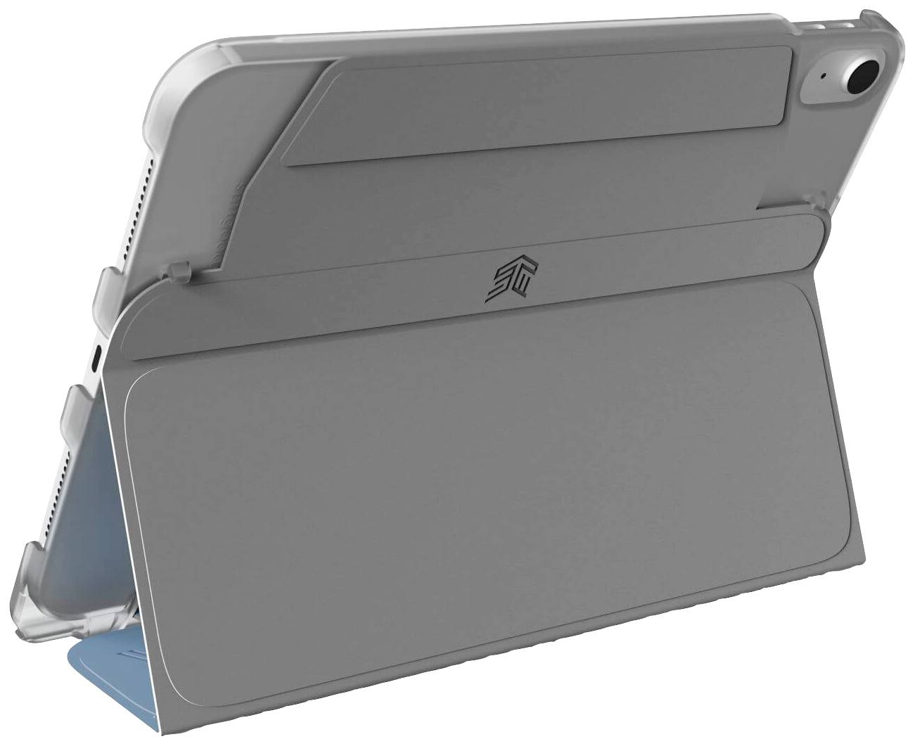 STM Bags Studio Case Tablet-Cover Apple iPad 10.9" (Gen.10, 2022), iPad 10.9" (A16, 2025) 27,7cm (10,9") Back Cover Blau