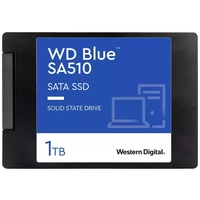 Western Digital Blue™ SA510 1TB Interne SATA SSD 6.35cm (2.5 Zoll) SATA 6 Gb/s Retail WDS100T3B0A Western Digital Blue™ SA510 1TB Interne SATA SSD 6.35cm (2.5 Zoll) SATA 6 Gb/s Retail WDS100T3B0A
