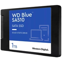Western Digital Blue™ SA510 1 TB Interne SATA SSD 6.35 cm (2.5 Zoll) SATA 6 Gb/s Retail WDS100T3B0A Western Digital Blue™ SA510 1 TB Interne SATA SSD 6.35 cm (2.5 Zoll) SATA 6 Gb/s Retail WDS100T3B0A