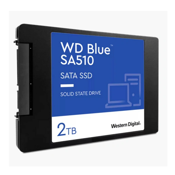 Western Digital Blue™ SA510 2TB Interne SATA SSD 6.35cm (2.5 Zoll) SATA 6 Gb/s Retail WDS200T3B0A Western Digital Blue™ SA510 2TB Interne SATA SSD 6.35cm (2.5 Zoll) SATA 6 Gb/s Retail WDS200T3B0A