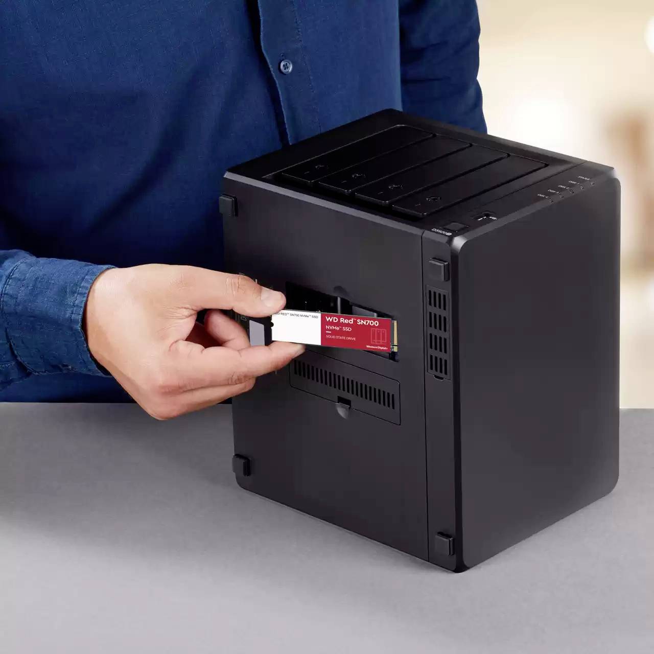 Western Digital Red™ SN700 2TB Interne M.2 PCIe NVMe SSD 2280 PCIe NVMe 3.0 x4 Retail WDS200T1R0C