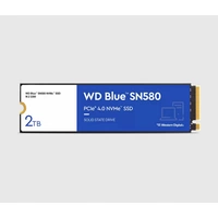 Western Digital Blue™ SN580 2TB Interne M.2 PCIe NVMe SSD 2280 PCIe NVMe 4.0 x4 Retail WDS200T3B0E Western Digital Blue™ SN580 2TB Interne M.2 PCIe NVMe SSD 2280 PCIe NVMe 4.0 x4 Retail WDS200T3B0E