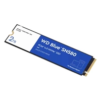 Western Digital Blue™ SN580 2TB Interne M.2 PCIe NVMe SSD 2280 PCIe NVMe 4.0 x4 Retail WDS200T3B0E Western Digital Blue™ SN580 2TB Interne M.2 PCIe NVMe SSD 2280 PCIe NVMe 4.0 x4 Retail WDS200T3B0E