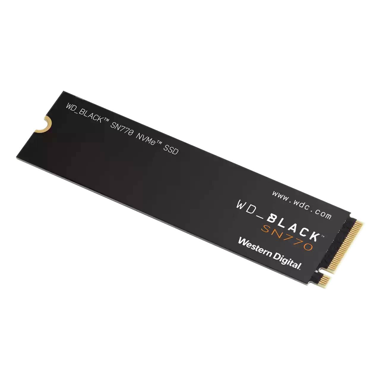 Western Digital Black™ SN770 250GB Interne M.2 PCIe NVMe SSD 2280 PCIe 4.0 x4 Retail WDS250G3X0E