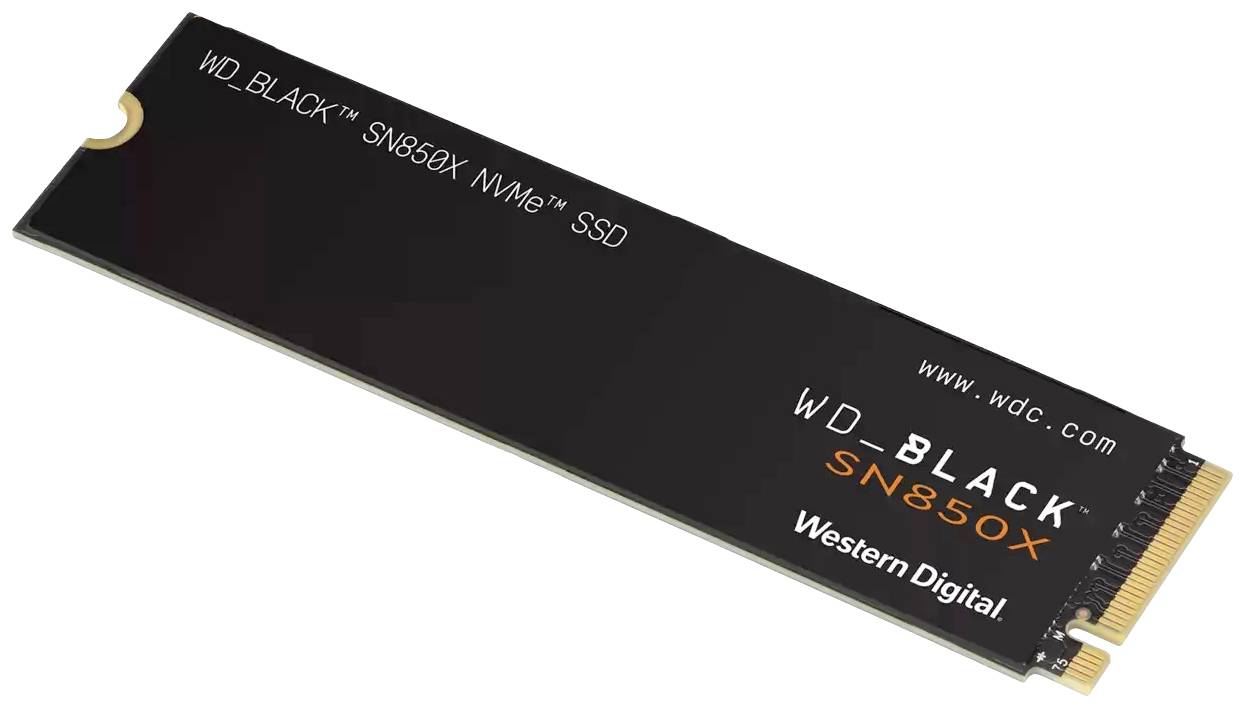 Western Digital Black™ SN850X 4TB Interne M.2 PCIe NVMe SSD 2280 PCIe NVMe 4.0 x4 Retail WDS400T2X0E