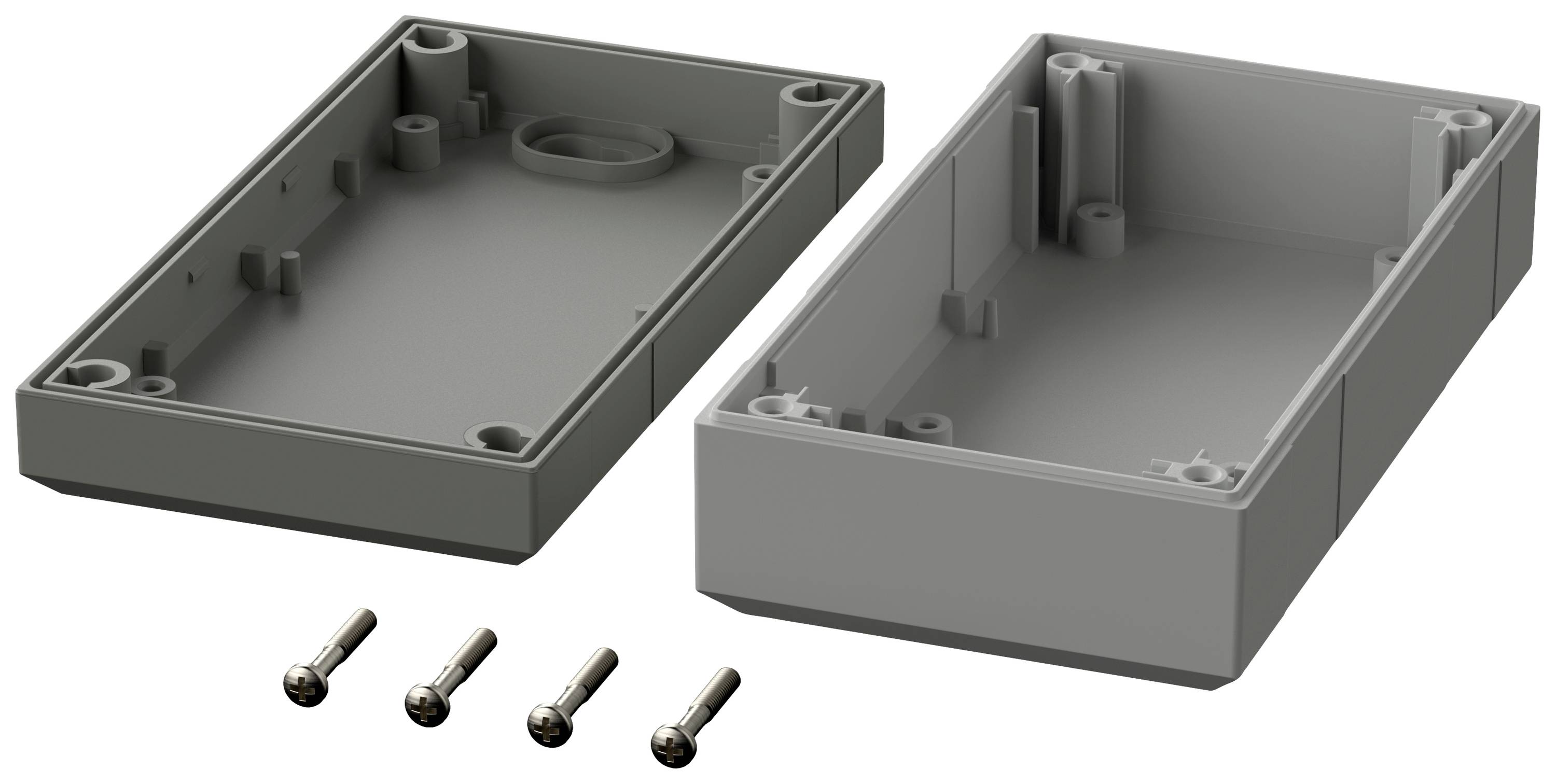 Bopla Elegant EG 1240 F 32124062 Elektronikgehäuse 125 x 67 x 41 Polystyrol Lichtgrau (RAL 7035), Achatgrau (RAL 7038) 1St.