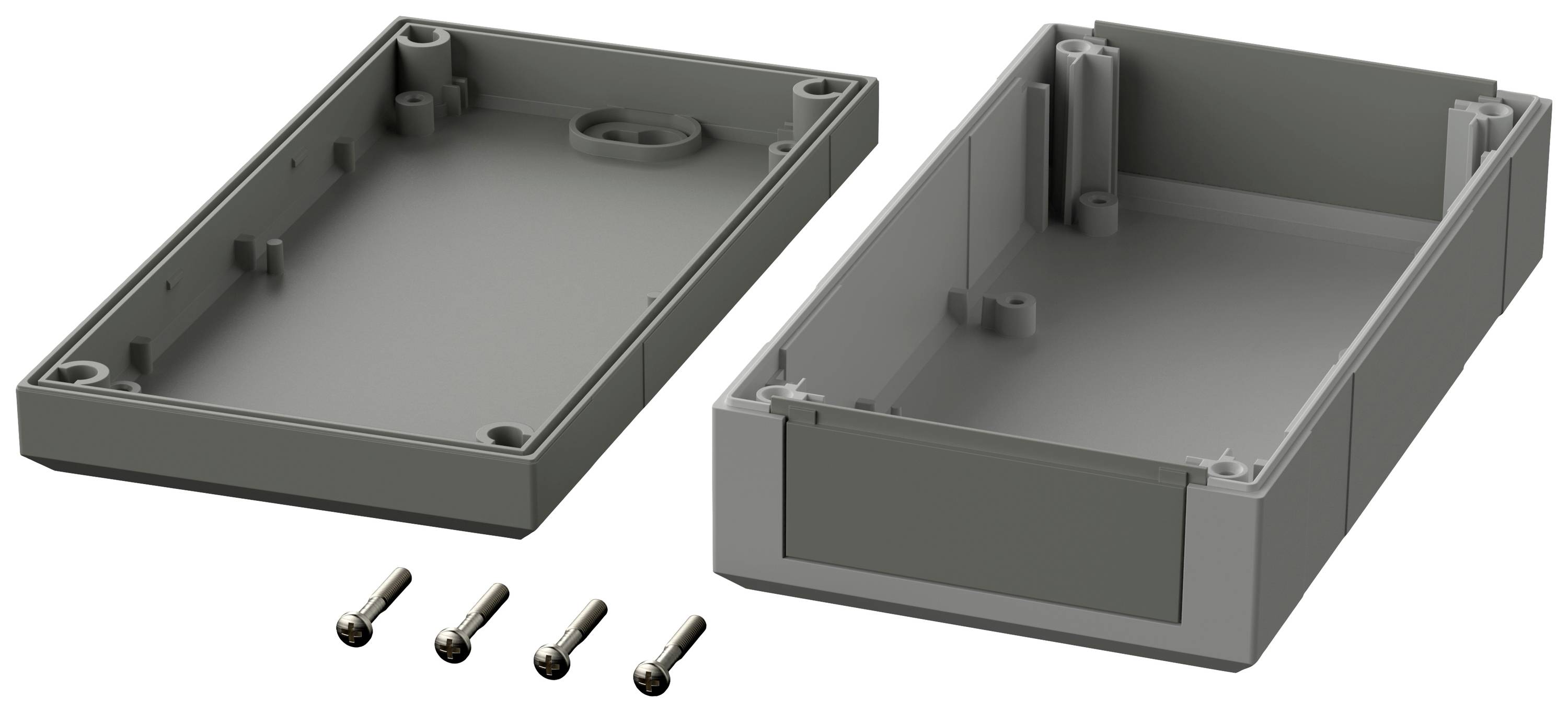 Bopla Elegant EG 1545 FK 32154542 Elektronikgehäuse 150 x 82 x 45 Polystyrol Lichtgrau (RAL 7035), Achatgrau (RAL 7038) 1St.