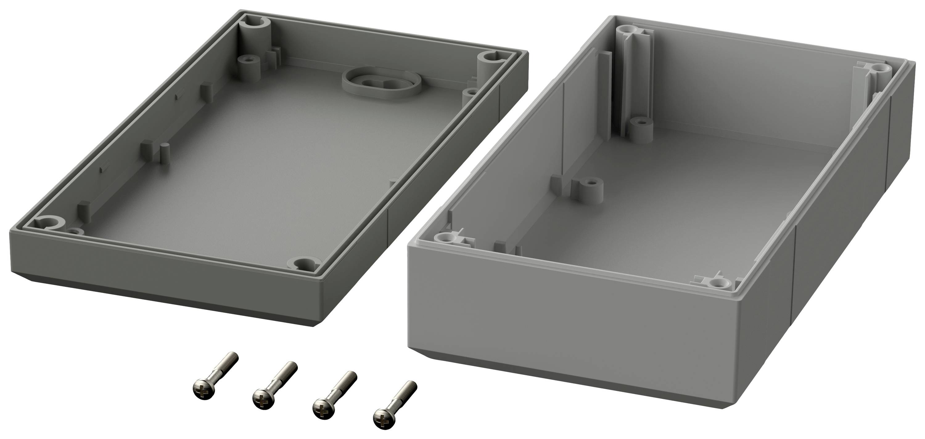 Bopla Elegant EG 1545 F 32154563 Elektronikgehäuse 150 x 82 x 46 Polystyrol Lichtgrau (RAL 7035), Achatgrau (RAL 7038) 1St.