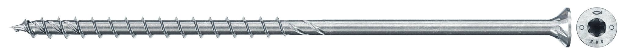Holzbauschrauben PowerFast II Senkkopf mit Innenstern TX, gvz, blau passiviert, Teilgewinde 566313 Norm FPF II-CTP BC We