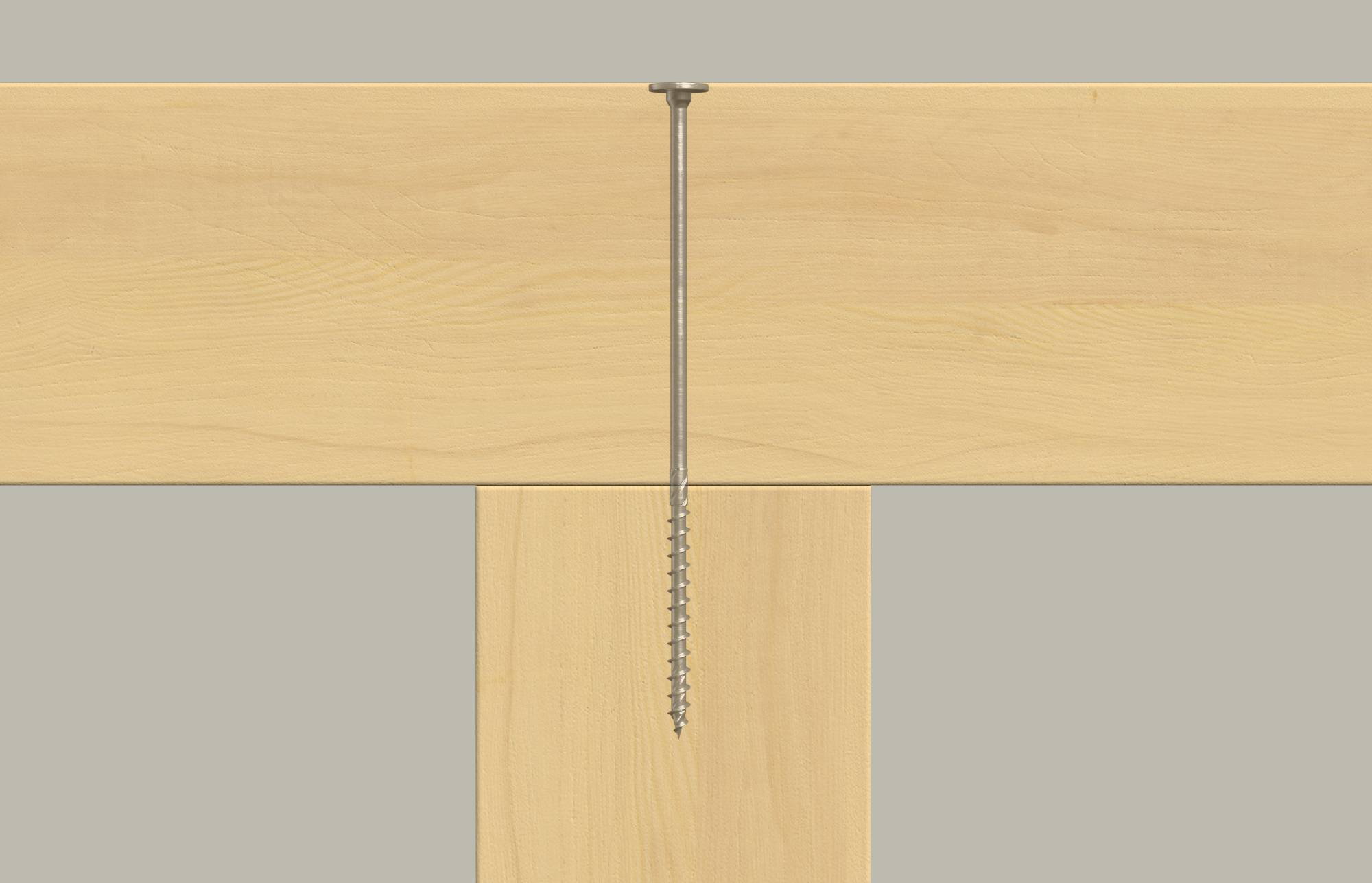 Fischer 566355 PowerFast II Senk-Holzschraube 8mm 80mm Innenvielzahn Stahl galvanisch verzinkt 50St.