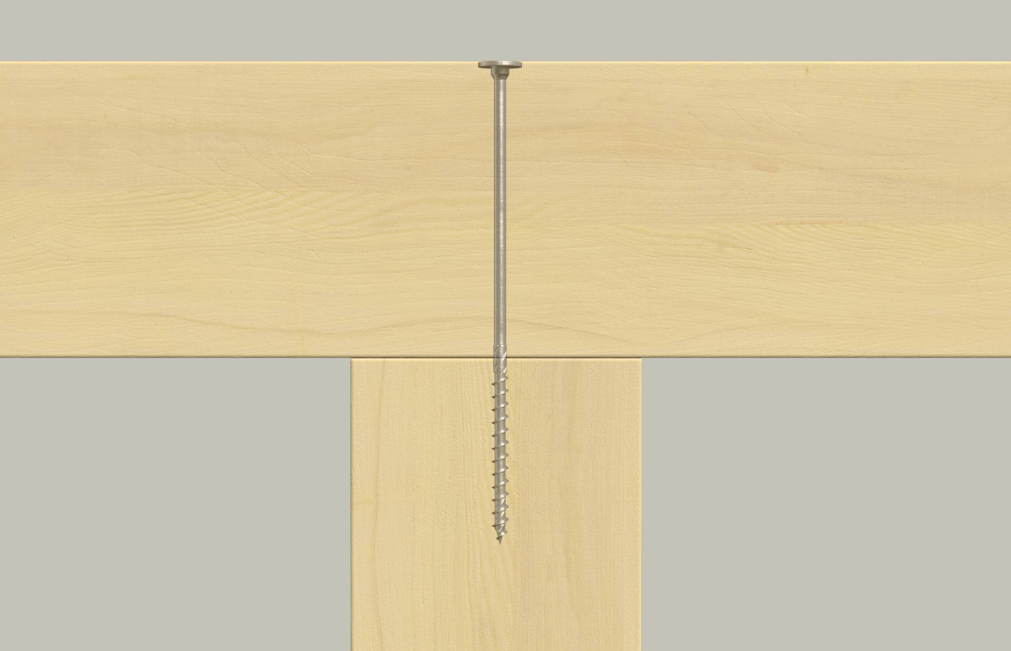 Fischer 566371 PowerFast II Senk-Holzschraube 8mm 400mm Innenvielzahn Stahl galvanisch verzinkt 50St.