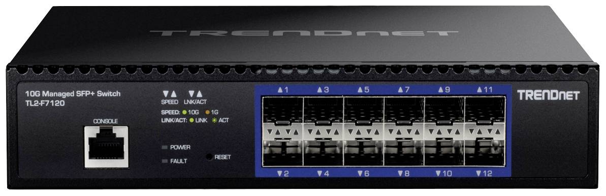 TrendNet TL2-F7120 Netzwerk Switch SFP+ 12 Port