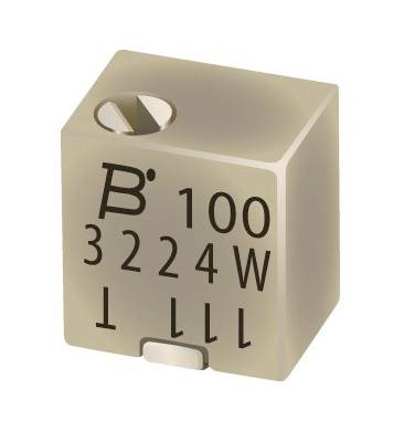 Bourns 3224X-1-103E Cermet-Trimmer linear 0.25W 10kΩ 4320°