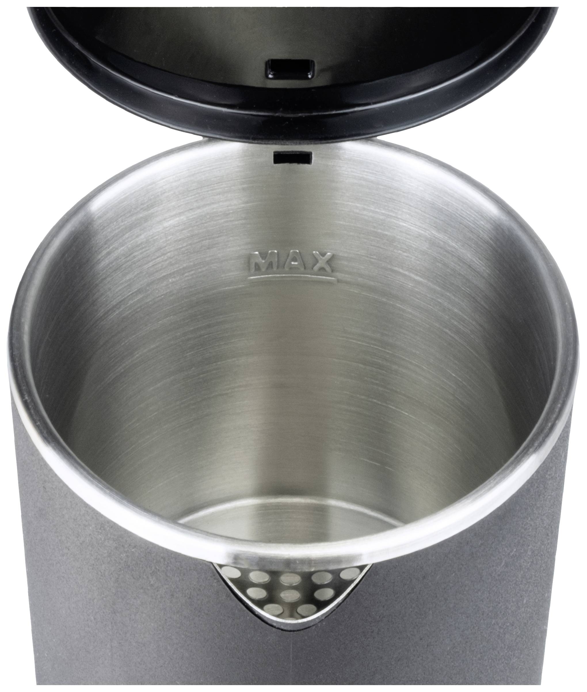 Korona Wasserkocher schnurlos, Cool-Touch-Gehäuse, klappbar Schwarz Fassungsvermögen: 0.6 l