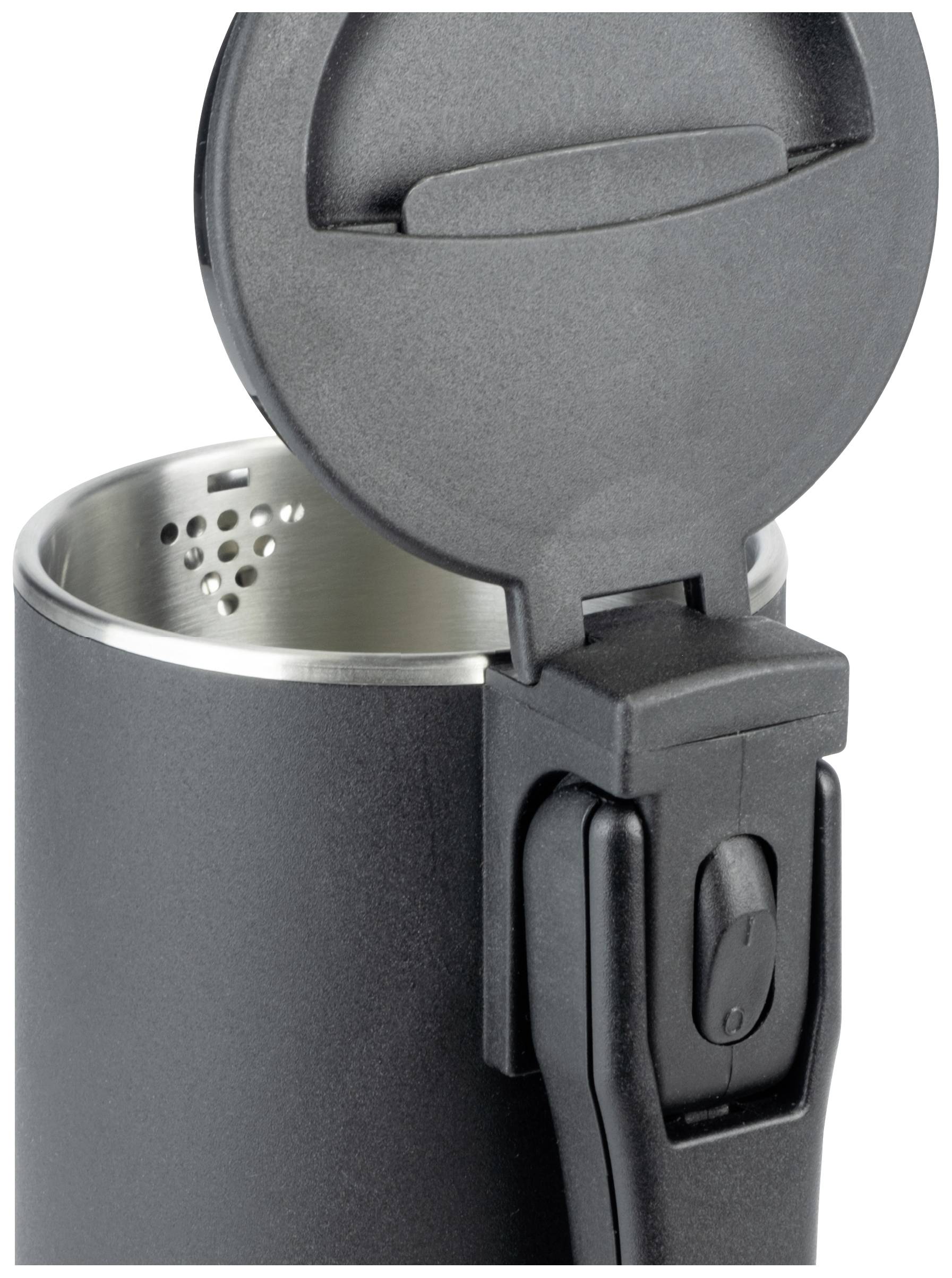 Korona Wasserkocher schnurlos, Cool-Touch-Gehäuse, klappbar Schwarz Fassungsvermögen: 0.6 l