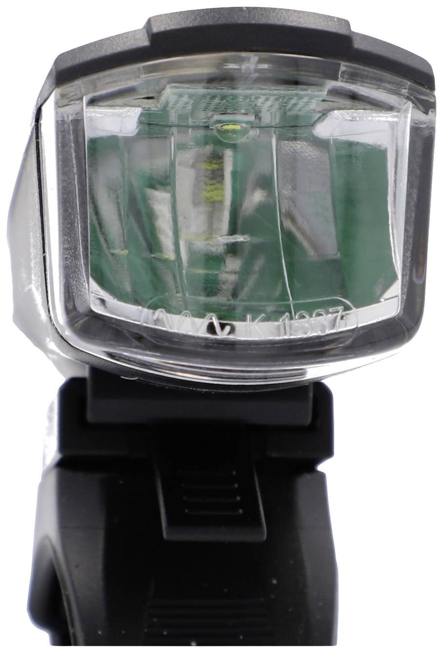 FISCHER FAHRRAD Fahrradbeleuchtung Set LED batteriebetrieben Schwarz