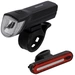 FISCHER FAHRRAD Fahrradbeleuchtung Set STOP-30/15 LED Schwarz FISCHER FAHRRAD Fahrradbeleuchtung Set STOP-30/15 LED Schwarz