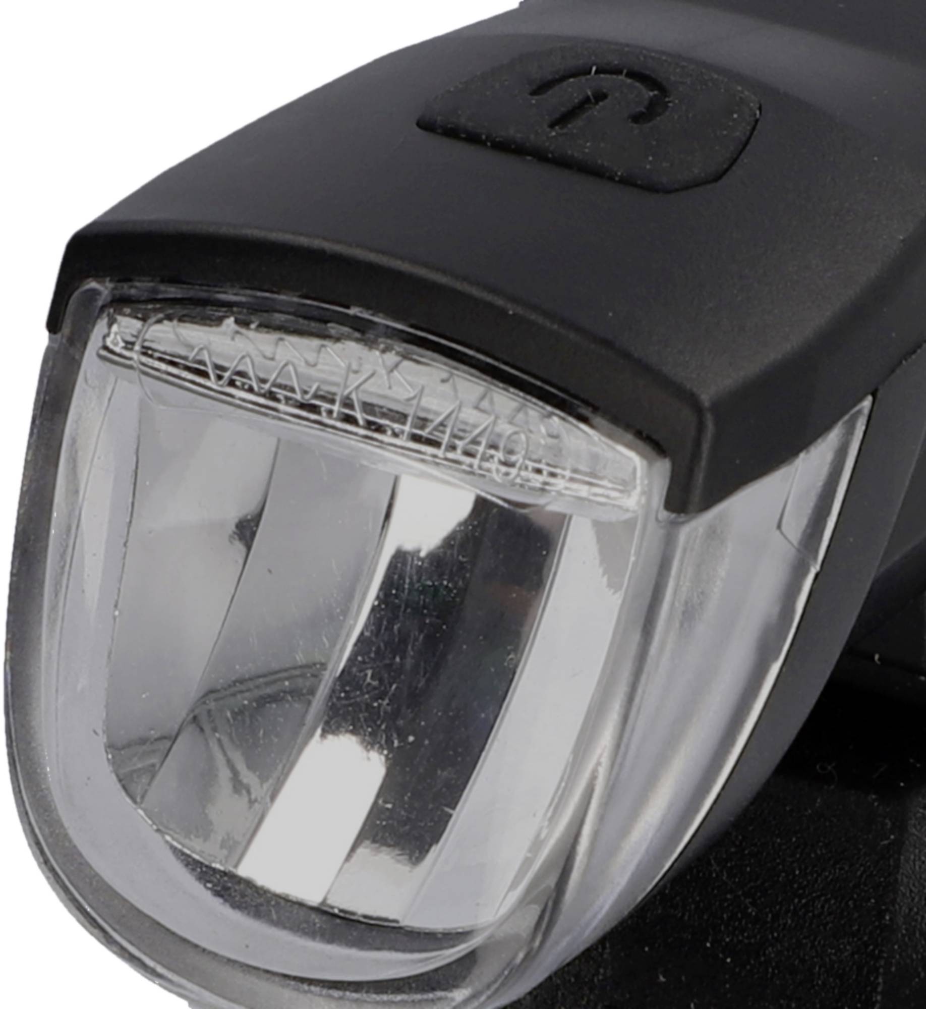 FISCHER FAHRRAD Fahrradbeleuchtung Set STOP-30/15 LED Schwarz