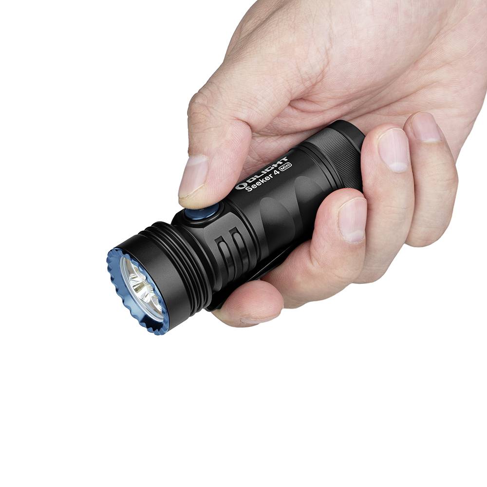 OLight Seeker 4 Mini NW LED, UV-LED Taschenlampe akkubetrieben 1200 lm 112 g