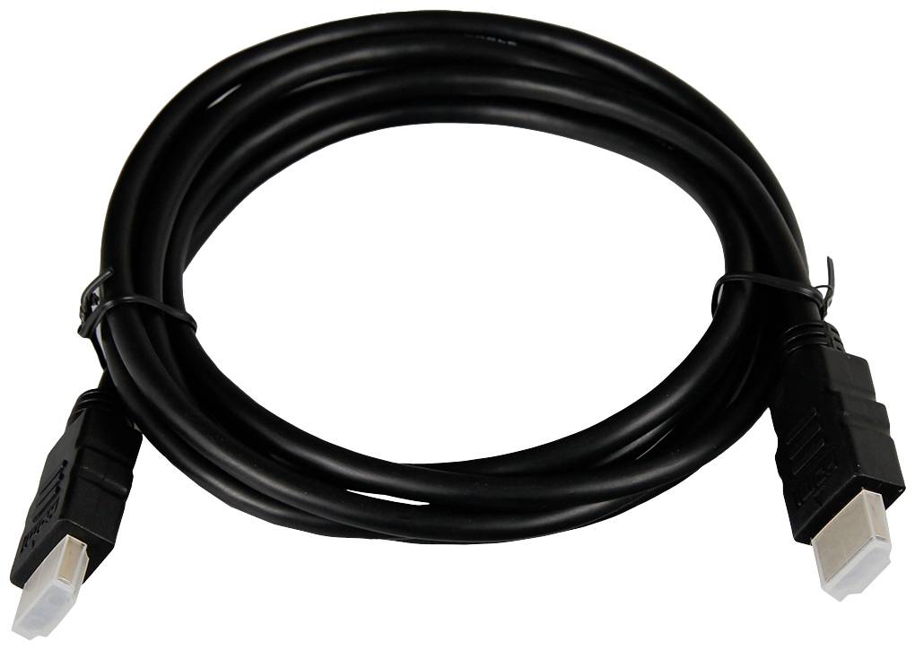 Joy-it HDMI-Kabel Raspberry Pi® [1x HDMI-Stecker - 1x HDMI-Stecker] 1.80 m Schwarz