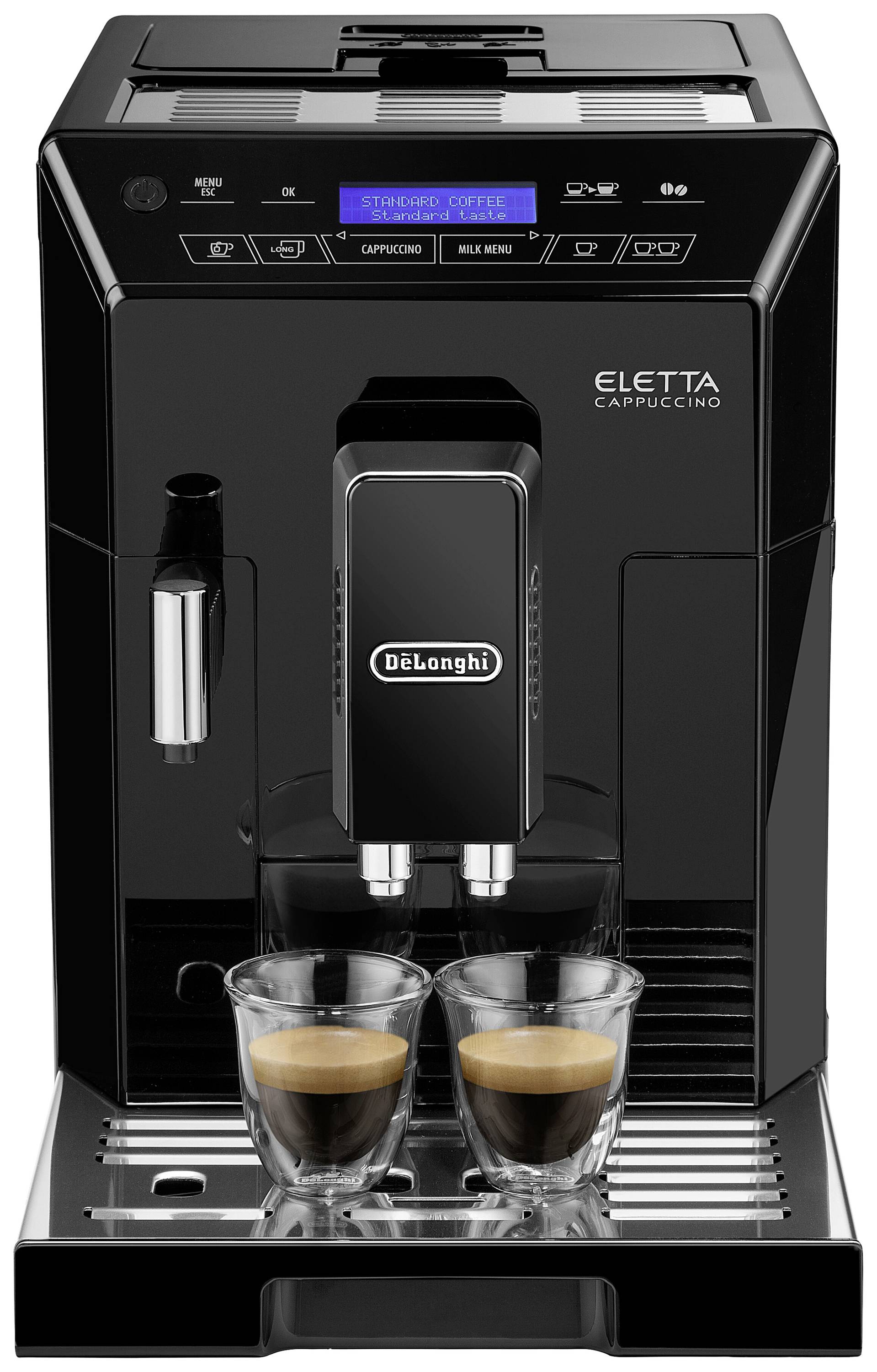 DeLonghi ECAM44.668.B Eletta Cappuccino 132215390 Kaffeevollautomat Schwarz