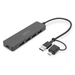 Digitus DA-70235 USB 3.0-Hub mit USB-C® Stecker Schwarz Digitus DA-70235 USB 3.0-Hub mit USB-C® Stecker Schwarz