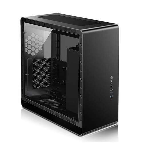 Jonsbo UMX6S Midi-Tower PC-Gehäuse Schwarz