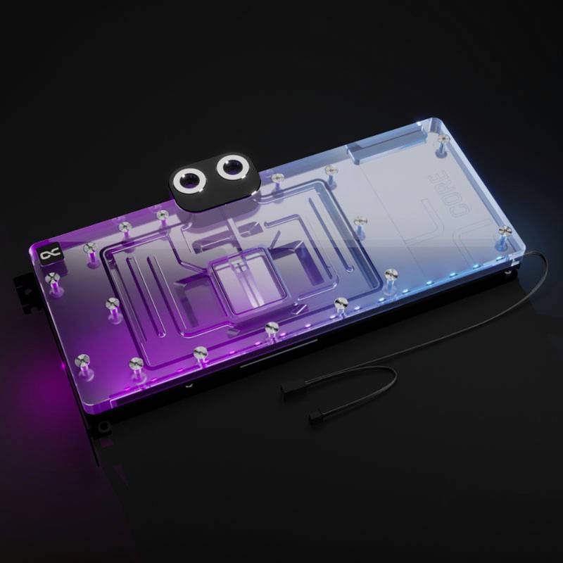 Alphacool Core RX 7900XTX Red Devil + Backplate Wasserkühlung-Chipkühler