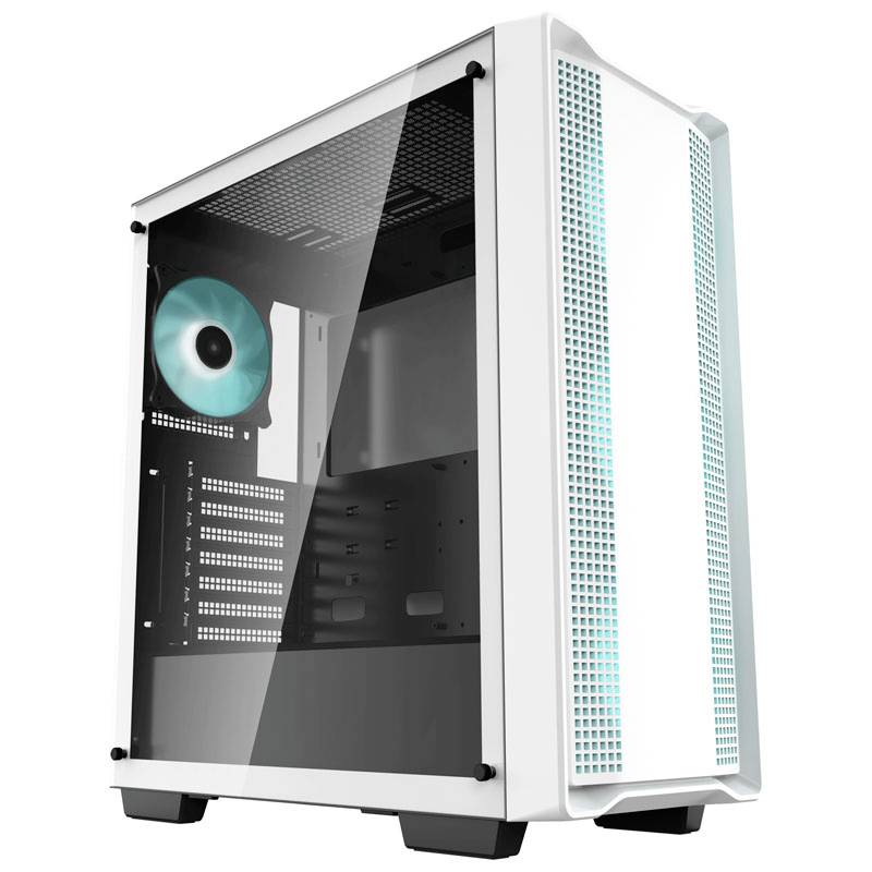 DeepCool CC560 Midi-Tower PC-Gehäuse Weiß 2 vorinstallierte Lüfter