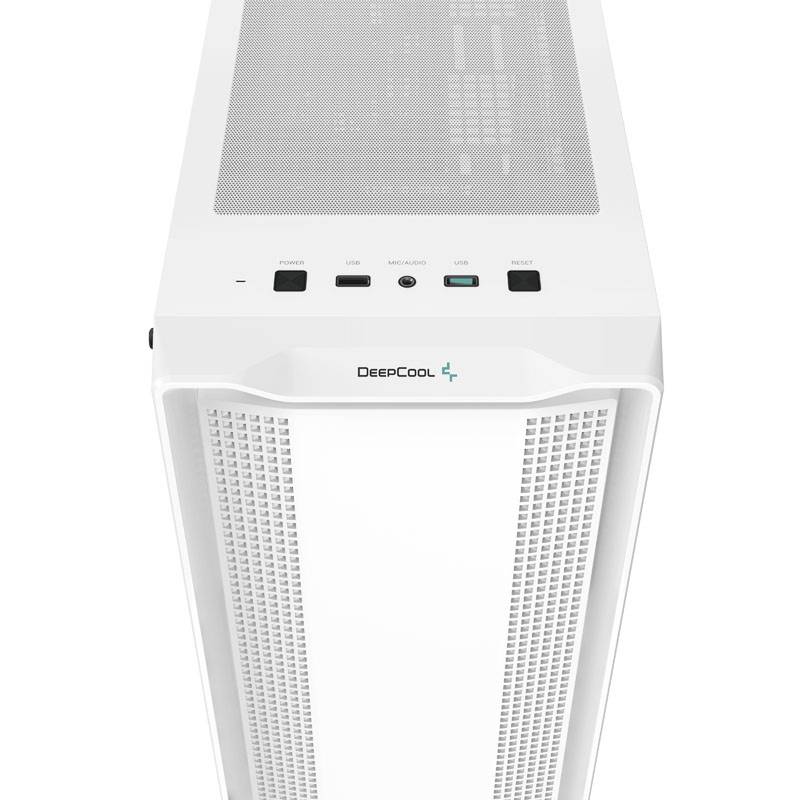 DeepCool CC560 Midi-Tower PC-Gehäuse Weiß 2 vorinstallierte Lüfter
