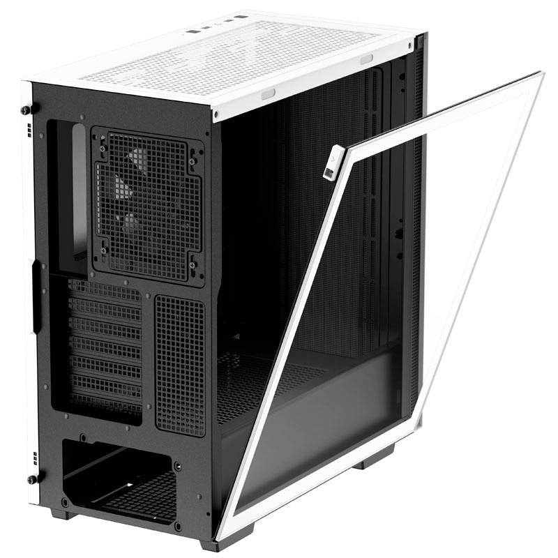 DeepCool CH510 Midi-Tower PC-Gehäuse Weiß 1 vorinstallierter Lüfter