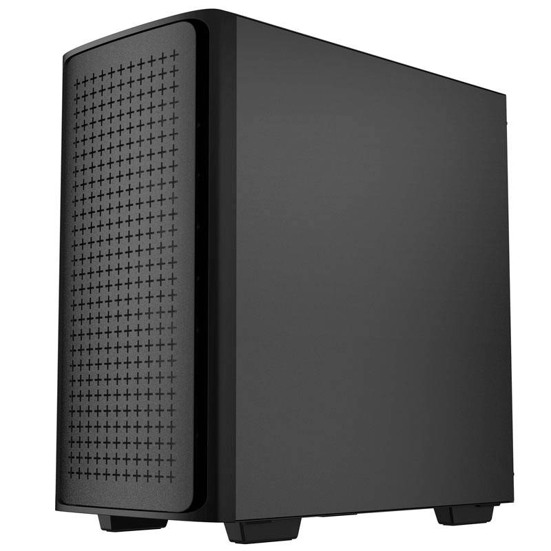 DeepCool CK560 Midi-Tower Gehäuse, Gaming-Gehäuse Schwarz 4 Vorinstallierte LED Lüfter