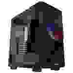 DeepCool CYCLOPS Midi-Tower - schwarz Midi-Tower PC-Gehäuse Schwarz 1 vorinstallierter Lüfter