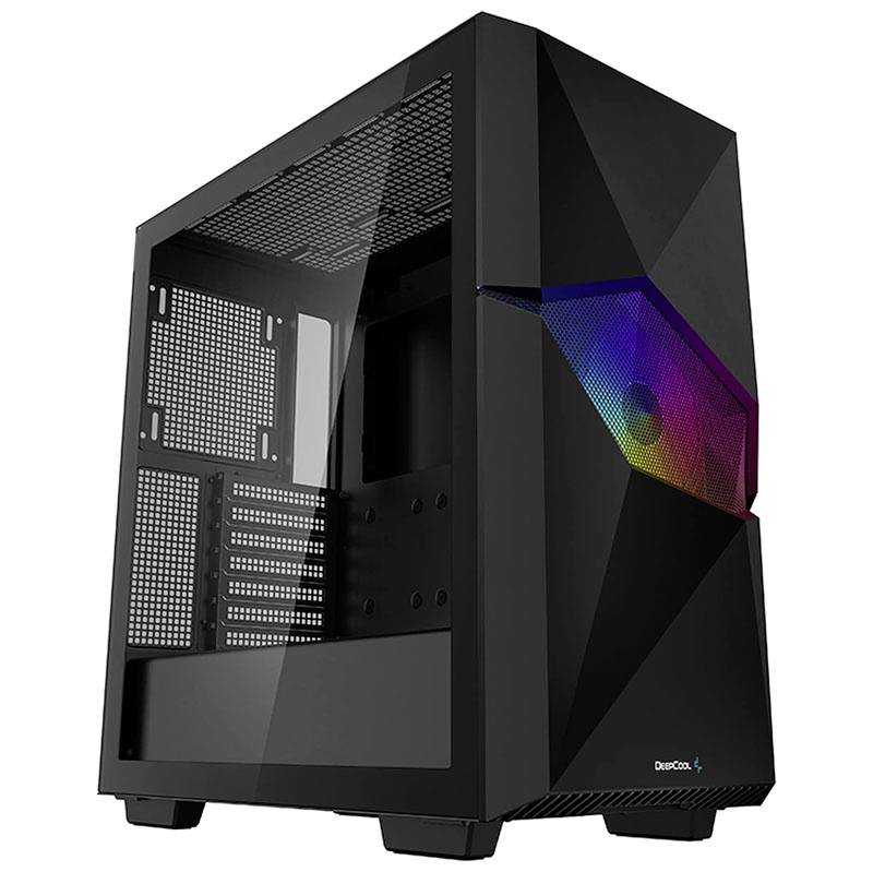 DeepCool DeepCool CYCLOPS Midi-Tower - schwarz Midi-Tower PC-Gehäuse Schwarz 1 vorinstallierter Lüfter