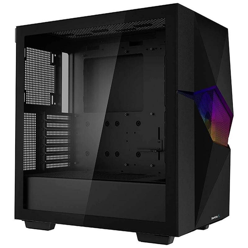 DeepCool CYCLOPS Midi-Tower - schwarz Midi-Tower PC-Gehäuse Schwarz 1 vorinstallierter Lüf