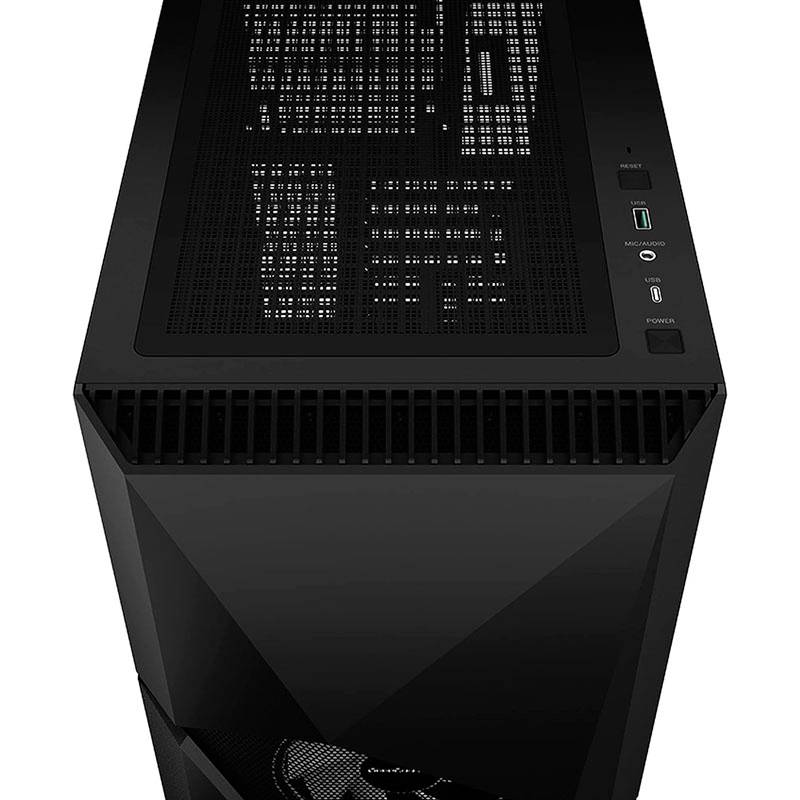 DeepCool DeepCool CYCLOPS Midi-Tower - schwarz Midi-Tower PC-Gehäuse Schwarz 1 vorinstallierter Lüfter