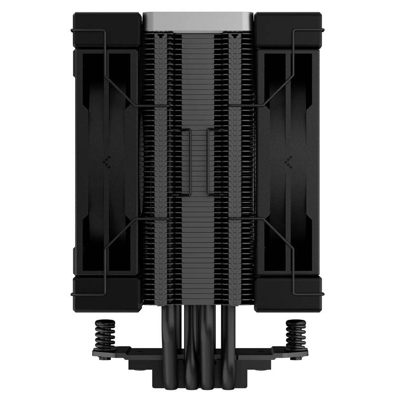 DeepCool AK400 Zero Dark Plus CPU-Kühler - 120mm, schwarz CPU-Kühler mit Lüfter