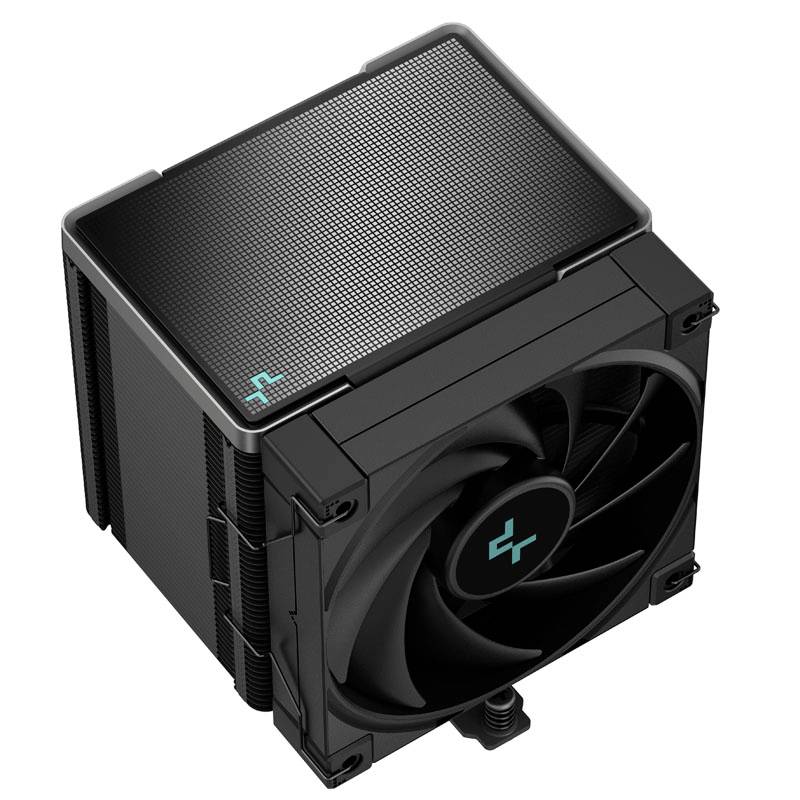 DeepCool AK500 Zero Dark CPU-Kühler mit Lüfter Intel® LGA 2066, Intel® LGA 2011-V3, Intel® LGA 2011, Intel® LGA 1700, Intel® LGA 1200, Intel®