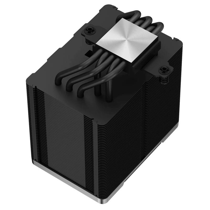 DeepCool AK500 Zero Dark CPU-Kühler mit Lüfter Intel® LGA 2066, Intel® LGA 2011-V3, Intel® LGA 2011, Intel® LGA 1700, Intel® LGA 1200, Intel®