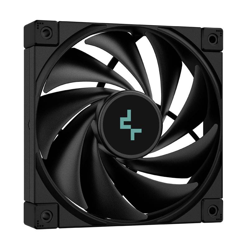 DeepCool AK500 Zero Dark CPU-Kühler mit Lüfter Intel® LGA 2066, Intel® LGA 2011-V3, Intel® LGA 2011, Intel® LGA 1700, Intel® LGA 1200, Intel®